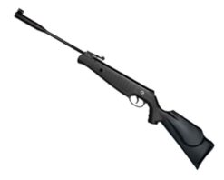 Carabina de aire NORICA Verteks (GRS) 4.5mm pavonada-sintética tiro x tiro velocidad de 230 m/seg aprox.. (sistema de pistón)