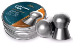 Lata de 500 balines H&N Sport Field Target Trophy 4.5 mm (.177) punta redonda, liso diametro de 4.51mm para carabina alcance medio