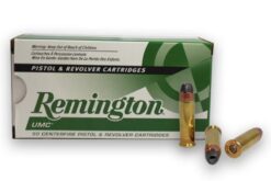MUNICION REMINGTON L38S2 38 SPL+P Punta Hueca 50 unds. x caja punta SJHP, 125 gr.