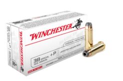 MUNICION WINCHESTER 38 SPL+P Pta. hueca JHP 125gr 50 Unds. x caja