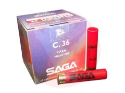 Caja de cartuchos SAGA Gold .410 25 unds. x caja perdigón # 00 (2P).