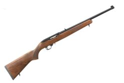 Carabina de aire (CO2) RUGER 10/22 4.5 mm pavonada-sintética de 10 balines de 200 m/seg. aprox, con accesorios. (PARA USO EN TIRO DEPORTIVO)