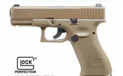 Glock 19 x generación 5 color coyote 3 cacerinas calibre 9x19