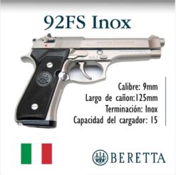 Pistola 92FS Inox