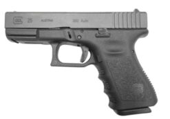 Pistola Glock 25 380 AUTO pavonado-sintética de 15 Tiros de cañon de 4.02″, 02 cacerinas, maletín.