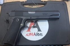 PISTOLA ALPHA ARMS  CALIBRE 45ACP MODELO  ALPHA 11   1911  2 CASERINAS   COLOR NEGRO 9 TIROS