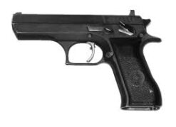 PISTOLA  JERICHO  CALIBRE 9X19  MODELO 941F  FULL SIZE  COLOR NEGRO CAPACIDAD 16 TIROS 2 CASERINAS