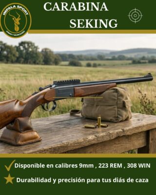 CARABINAS SEKIN ARMS  MONO TIRO   PROCEDENCIA TURCAS CALIBRE 223 9.X19 .  308