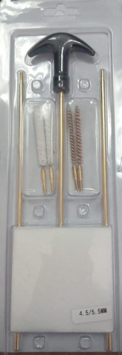 KIT LIMPIEZA  DESARMABLE   CARABINAS  22LR  4.5  5.50    223   17HMR